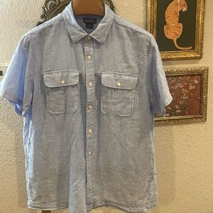 Michael Kors button downs short sleeve
